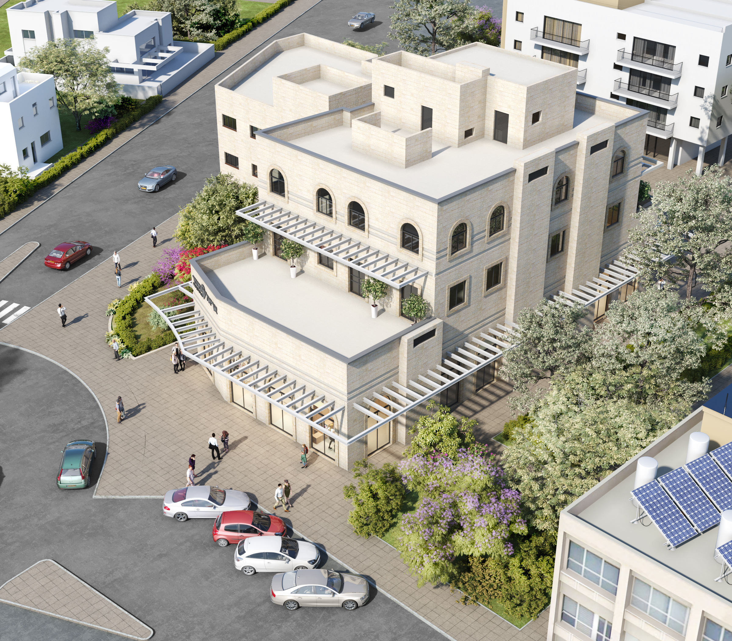 מיקום אריאל סנטר